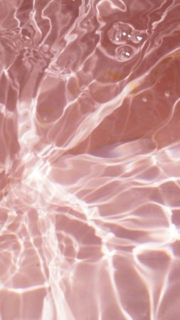 Pink water ripples