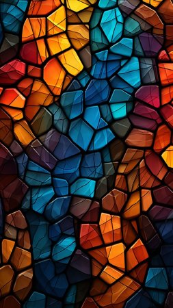Stained glass скачать фон 1424 x 2532