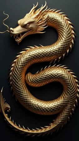 Dragon gold скачать фон 720 x 1280