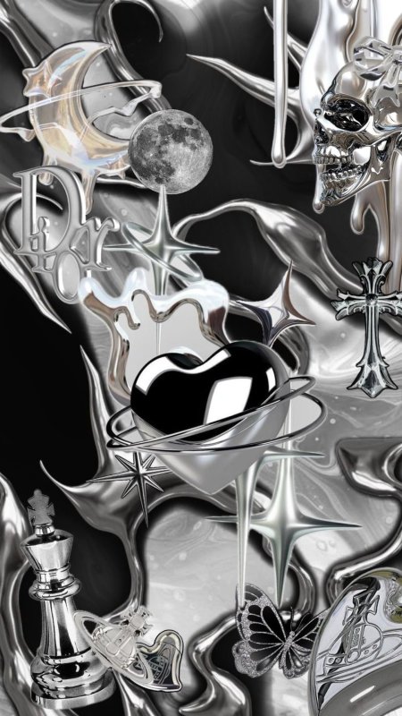 Silver heart
