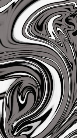 Abstract black and white