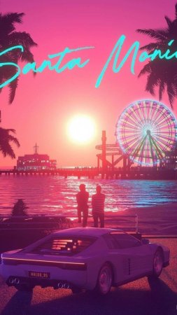 Retro miami