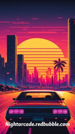 Retro synthwave