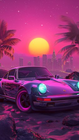 Porsche retro wawe