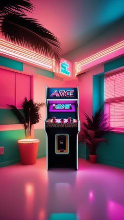 Retro arcade