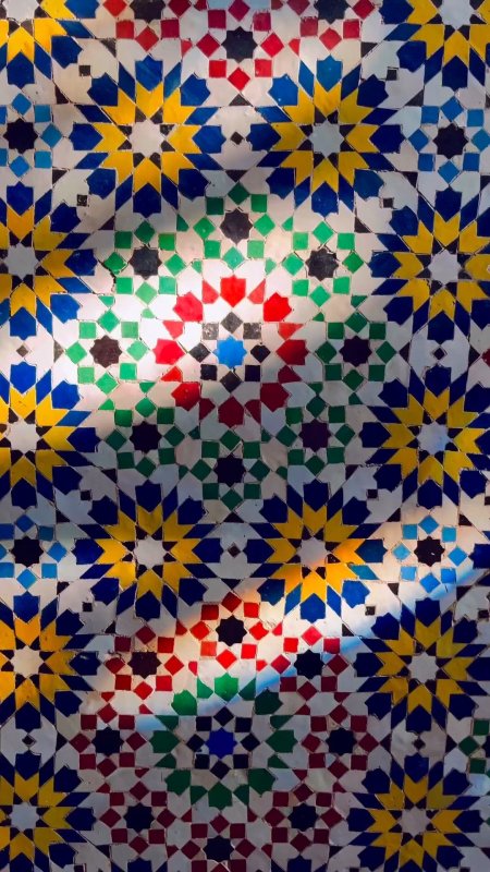 Mosaic pattern скачать фон 1080 x 1920