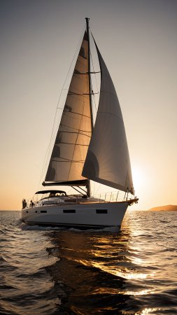 Парусная яхта hanse