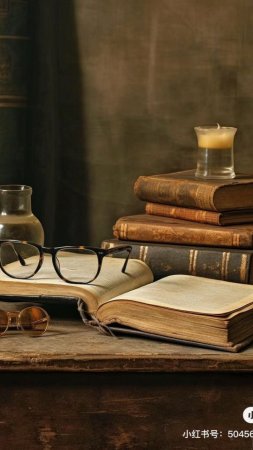 Натюрморт с книгами скачать фон 720 x 1280