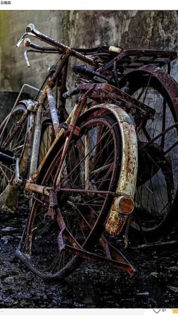 Старые велосипеды скачать фон 720 x 1280