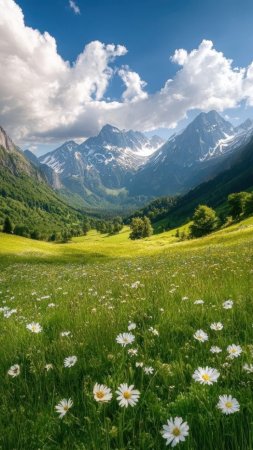 Красивые пейзажи природы скачать фон 720 x 1280