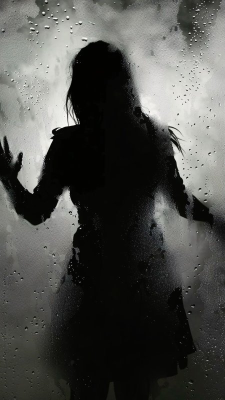 Силуэт женщина скачать фон 1080 x 1920