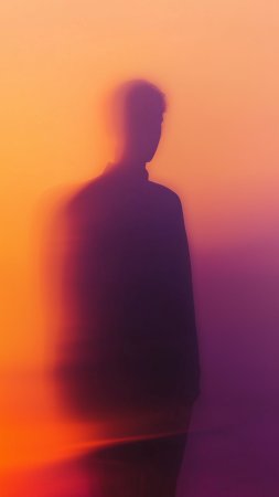 Силуэт людей скачать фон 2160 x 3840