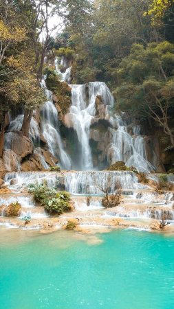 Луанг прабанг водопады