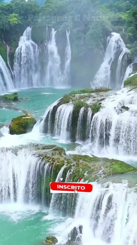 Водопад пейзаж