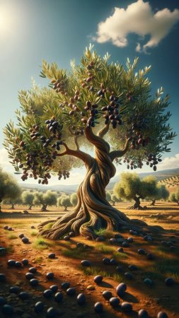 Zeytin ağacı скачать фон 1080 x 1920