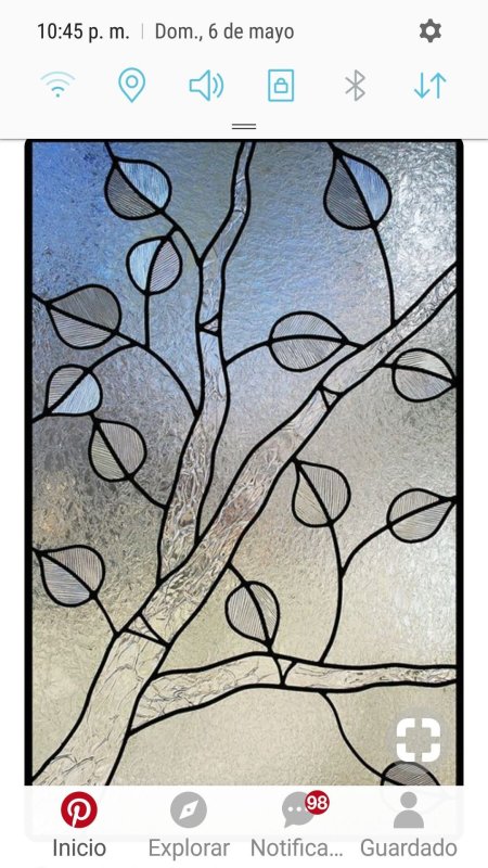 Stained glass panel скачать фон 1080 x 1920