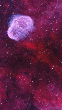 Soap bubble nebula