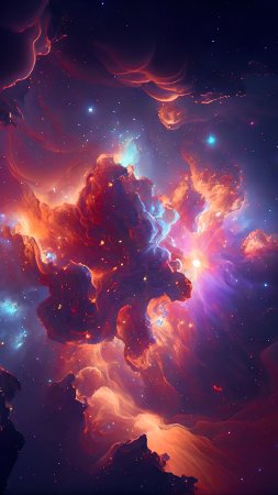 Космос туманности