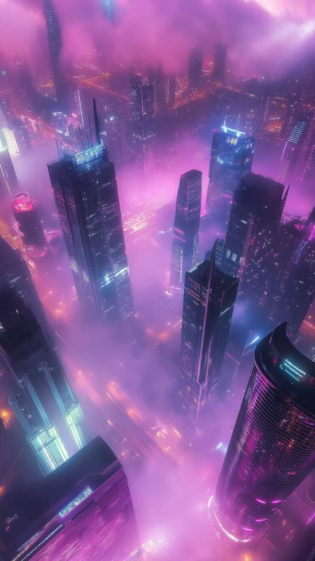 Cyberpunk city