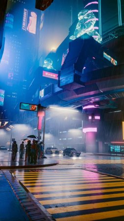 Город найт сити cyberpunk