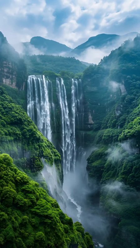 Beautiful waterfall