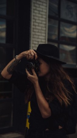 Фотограф девушка