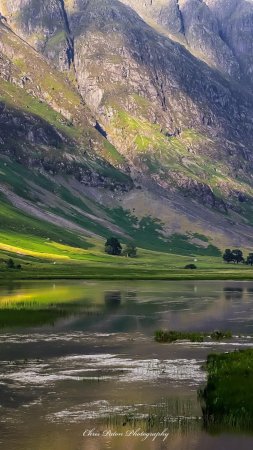 Scottish mountain landscape
