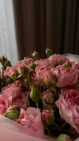 Кустовая роза букет