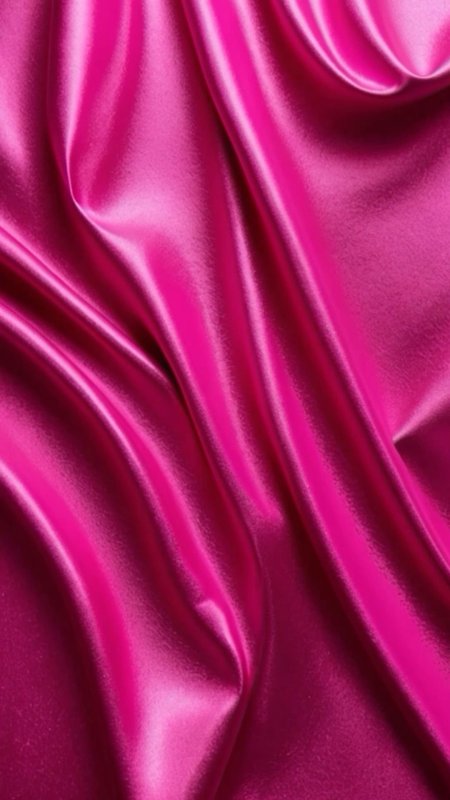 Pink silk