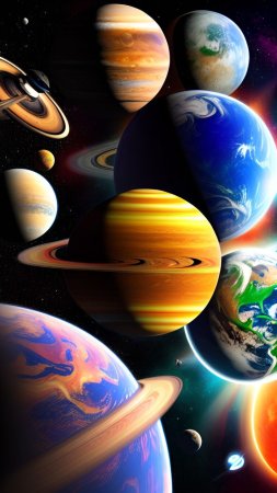 Solar system planets