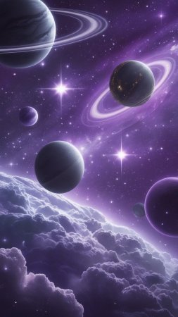 Фиолетовая планета