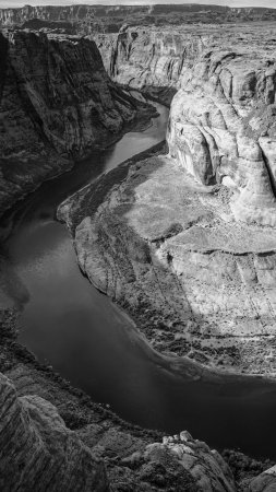 Horseshoe bend скачать фон 2160 x 3840