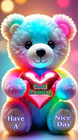 Good morning bear teddy