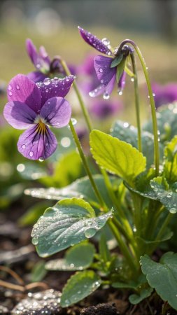 Фиалка (viola odorata)