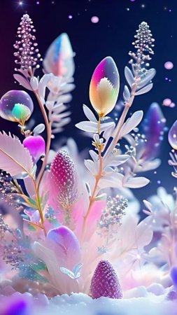 Яркие цветы скачать фон 1080 x 1920