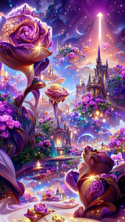 Фантастические миры скачать фон 720 x 1280