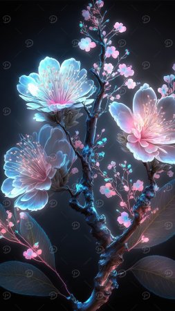 Plum blossom flower скачать фон 2160 x 3840
