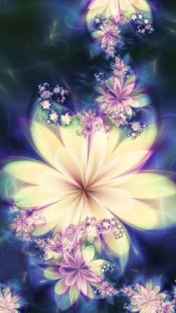 Цветок красивый скачать фон 2160 x 3840