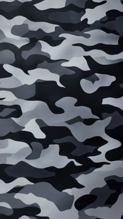 Черно белый камуфляж скачать фон 2160 x 3840