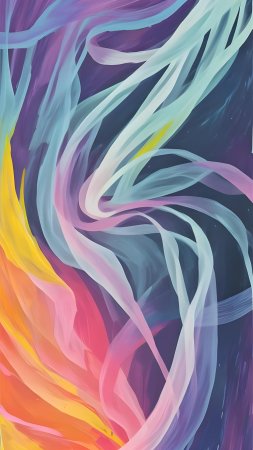 Abstract painting скачать фон 1424 x 2532
