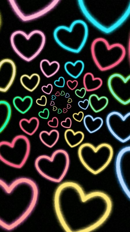 Colourful heart