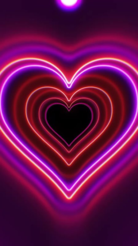 Neon heart