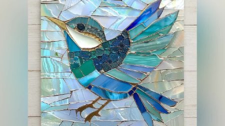 Birds mosaic скачать фон 1920 x 1080