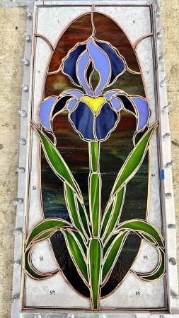 Stained glass design скачать фон 1080 x 1920