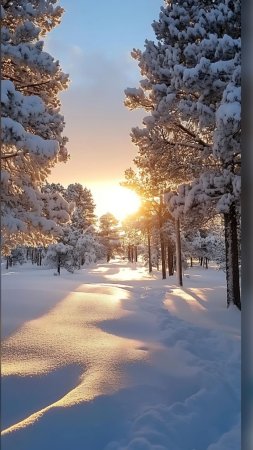 Зимние пейзаж