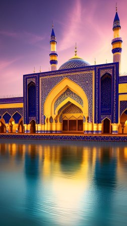 Beautiful mosques скачать фон 1080 x 1920