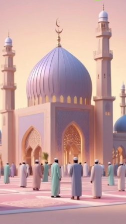 Islamic architecture скачать фон 1080 x 1920