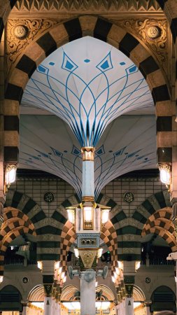 Masjid nabawi скачать фон 1424 x 2532