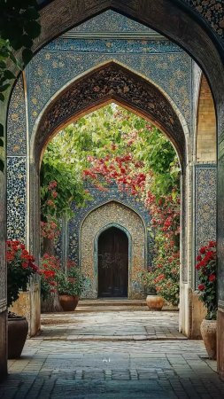 Исламская архитектура скачать фон 1424 x 2532