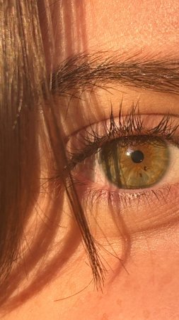 Hazel eyes